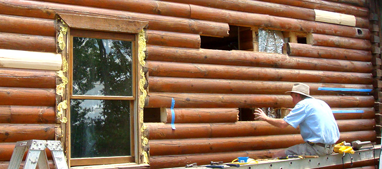 Log Home Repair Syria, Virginia